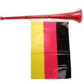 Vuvuzela mit Fahne